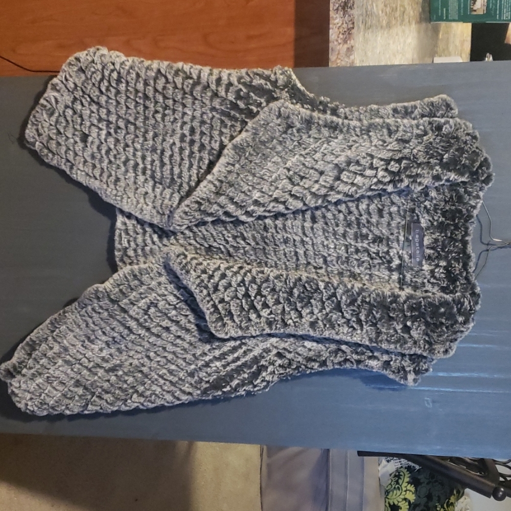 Faux fur vest